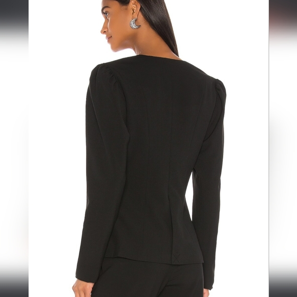 Trysta Blazer in Black GRLFRND - Picture 3 of 4